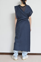 Load image into Gallery viewer, MESH ROBE OP / NAVY