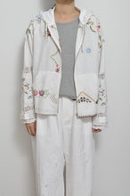 画像をギャラリービューアに読み込む, TABLE CLOTH ZIP-UP HOODIE/COL/01 size_001