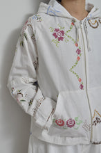 画像をギャラリービューアに読み込む, TABLE CLOTH ZIP-UP HOODIE/COL/01 size_001