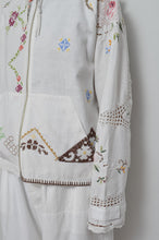 画像をギャラリービューアに読み込む, TABLE CLOTH ZIP-UP HOODIE/COL/01 size_001