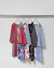 画像をギャラリービューアに読み込む, Mixed pattern panel dress_B