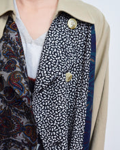 Load image into Gallery viewer, FLORAL TRENCH COAT/BEIGE/01 size A