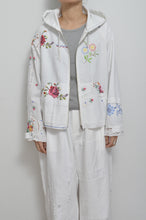 画像をギャラリービューアに読み込む, TABLE CLOTH ZIP-UP HOODIE/COL/01 size_002