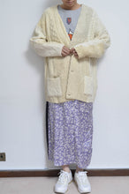 画像をギャラリービューアに読み込む, SWITCHING KNIT C/D(FISHERMAN'S SWEATER)_YELLOW_01size