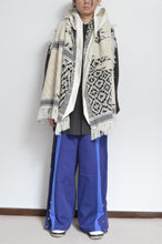 画像をギャラリービューアに読み込む, tsutae SHAWL HOODIE_SHUMAG / OFF WH×BLK