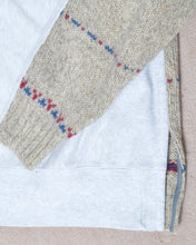 画像をギャラリービューアに読み込む, Sweat × knit switch pullover_F