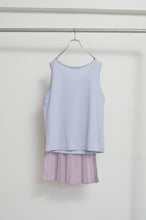 Load image into Gallery viewer, PLEATS TANK TOP 01/PUR