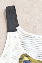 Load image into Gallery viewer, MESH TANK_FLORAL / A