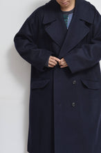 Load image into Gallery viewer, MELTON P-COAT_NAV/GREEN_02size