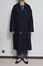 Load image into Gallery viewer, MELTON P-COAT_NAV/GREEN_02size