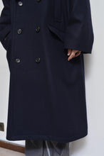 Load image into Gallery viewer, MELTON P-COAT_NAV/GREEN_02size
