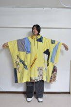 Load image into Gallery viewer, CUT AND CONNECTED C/C/L PONCHO / NEON YELLOW