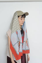 Load image into Gallery viewer, SCARF DROOPY CAP / BLK