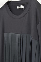 Load image into Gallery viewer, PLEATS L/ST 01/BLK