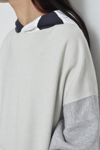 Load image into Gallery viewer, QUILT HOODIE/L GRY_02_B