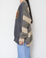 画像をギャラリービューアに読み込む, Sweat × knit switch pullover_G