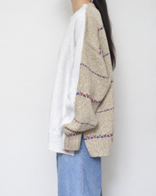 画像をギャラリービューアに読み込む, Sweat × knit switch pullover_F