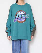 画像をギャラリービューアに読み込む, Sweat × knit switch pullover_D