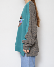 画像をギャラリービューアに読み込む, Sweat × knit switch pullover_D