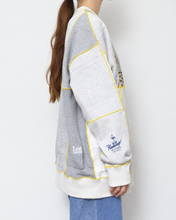 画像をギャラリービューアに読み込む, Panel sweat pullover contrast stitch / 02size_C