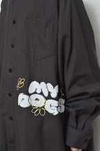 Load image into Gallery viewer, WOOL VIYELLA △ SH(PRINT)/CHA/MY DOGS_03