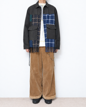 Load image into Gallery viewer, Muffler short blouson / Charcoal_A