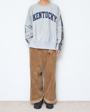 画像をギャラリービューアに読み込む, Sweat × knit switch pullover_E