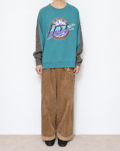 画像をギャラリービューアに読み込む, Sweat × knit switch pullover_D
