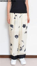 Load image into Gallery viewer, WIDE AND EASY PT_FLOWER/BLK PAISLEY