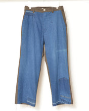 Load image into Gallery viewer, Denim Front Trousers