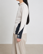 画像をギャラリービューアに読み込む, RIB Hi-NECK T/BEIGE_02