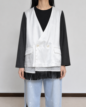 画像をギャラリービューアに読み込む, SCARF-LINED FRINGE JK/00