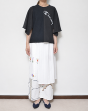 Load image into Gallery viewer, PLEATED WRAP SK_WHITE