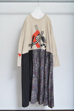 画像をギャラリービューアに読み込む, PLEATED TEE OP(PRINT) _ BEG/X_B