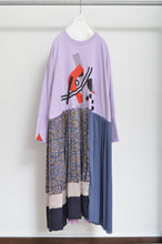 画像をギャラリービューアに読み込む, PLEATED TEE OP(PRINT) _ PUR/X_A