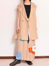 Load image into Gallery viewer, NO-SLEEVE TENCEL JK / BEG_001