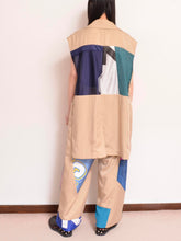 Load image into Gallery viewer, NO-SLEEVE TENCEL JK / BEG_002