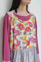 Load image into Gallery viewer, FLORAL TANK OP / B.GRAY