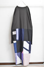 Load image into Gallery viewer, SQUARE SHAKA L/ST OP_01 / CHARCOAL