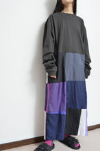 Load image into Gallery viewer, SQUARE SHAKA L/ST OP_01 / CHARCOAL