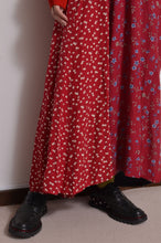 Load image into Gallery viewer, nyoroli KNIT*FLORAL OP_00/RED