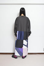 Load image into Gallery viewer, SQUARE SHAKA L/ST OP_01 / CHARCOAL