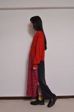 Load image into Gallery viewer, nyoroli KNIT*FLORAL OP_00/RED
