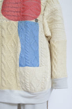 Load image into Gallery viewer, SWITCHING KNIT P/O(PRINT) 01/OFF WHITE_Mi