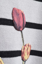 画像をギャラリービューアに読み込む, RIPPLE WAVE HEM KNIT P/O w/NECK PARTS(BORDER)_B