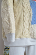 Load image into Gallery viewer, SWITCHING KNIT P/O(PRINT) 01/OFF WHITE_Mi