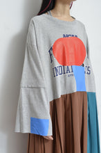 画像をギャラリービューアに読み込む, PLEATED TEE OP(PRINT) _ Mi*00 / B