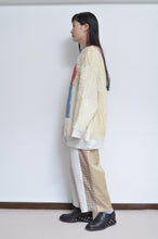 Load image into Gallery viewer, SWITCHING KNIT P/O(PRINT) 01/OFF WHITE_Mi