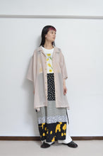 Load image into Gallery viewer, OPEN COLLAR SH_LONG_VOILE(02/BEG*PARASOL)