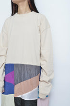 Load image into Gallery viewer, SQUARE SHAKA L/ST OP_01 / BEIGE